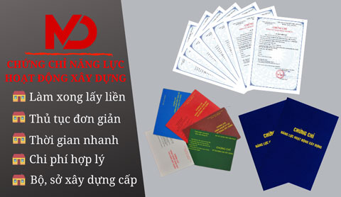 Chứng chỉ năng lực xây dựng Bình Dương